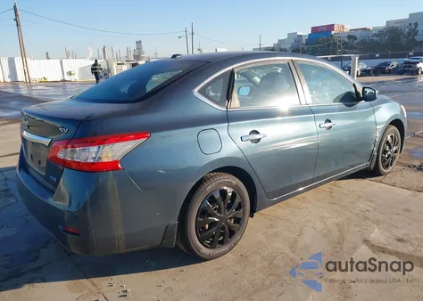 2013 Nissan Sentra Sv from USA, damaged, VIN 1N4AB7AP3DN906208